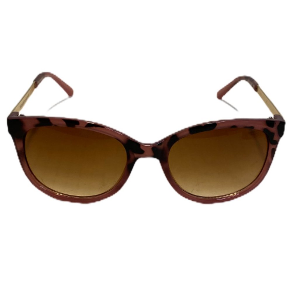 Purple & Gold Animal Print Sunglasses